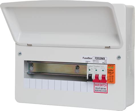 fusebox consumer unit with spd